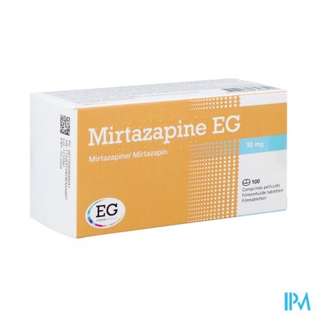 Mirtazapine Eg 30mg Orifarm Comp Pell 100