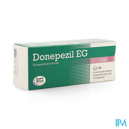 Donepezil EG 5,0Mg Filmomh Tabl 98X5,0Mg