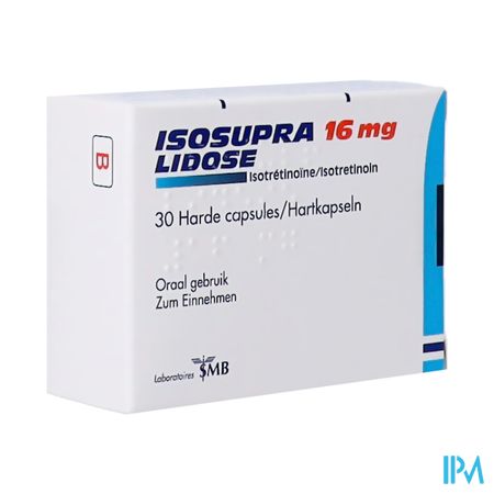 Isosupra Lidose Caps 30 X 16mg