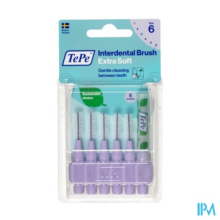 Tepe Interdental Brush 1,1mm Purple X-soft 6