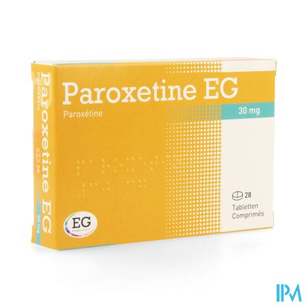 Paroxetine EG Comp 28X30Mg