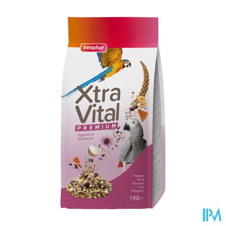 Beaphar Xtravital Papegaai 1kg Nf