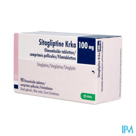 Sitagliptin Krka 100mg Comp Pell 98