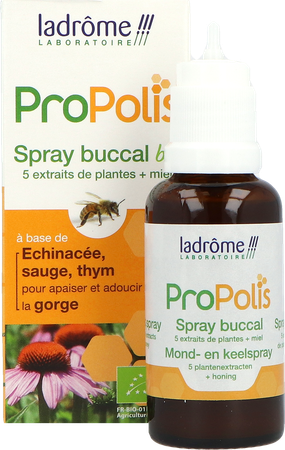 Ladrome Propolis Keel- & Mondspray 30ml 4