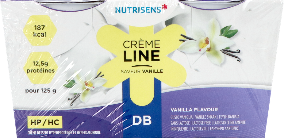 NUTRISENS CREMELINE HP/HC SL VANILLE 4X1 1