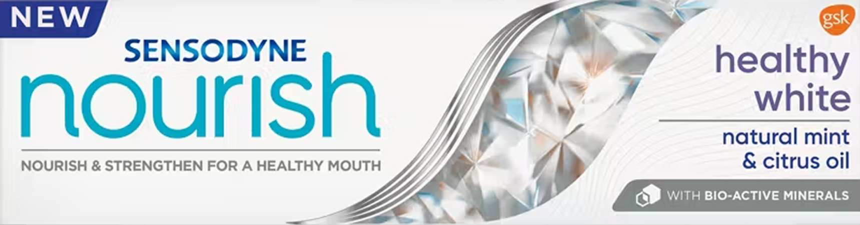 Sensodyne Nourish Healthy White Tandpasta Tube75ml 3