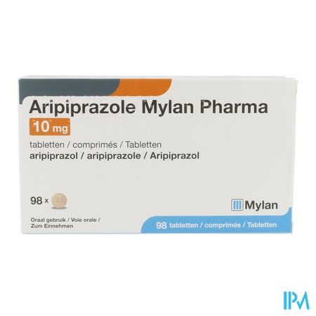 Aripiprazole Mylan 10mg Comp 98 X 10mg 1