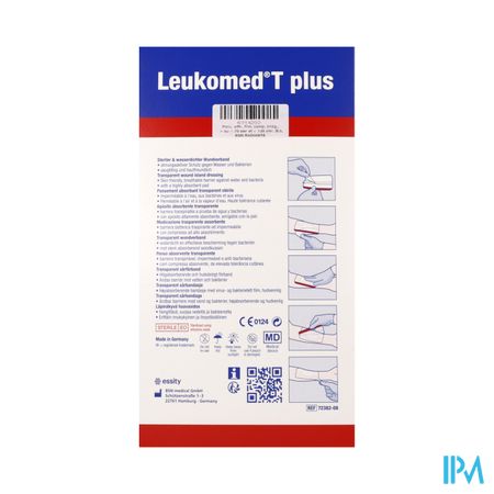 Leukomed T Plus Verb Ster 8,0cmx15cm 5 7238208 3