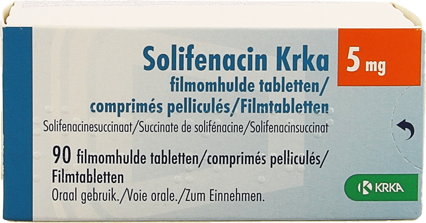 Solifenacin Krka 5mg Filmomh Tabl 90 X 5mg 1