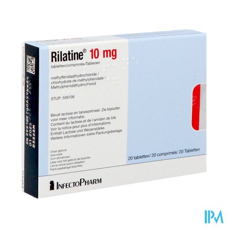 Rilatine Comp 20 X 10mg