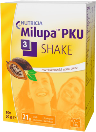 Milupa Pku 3 Shake Chocolade Zakje 10x50g 2