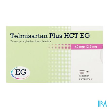 Telmisartan Plus Hct EG 40Mg/12,5 Mg Tabl  98 1