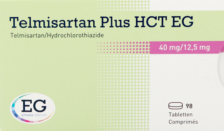 Telmisartan Plus Hct EG 40Mg/12,5 Mg Tabl  98 1