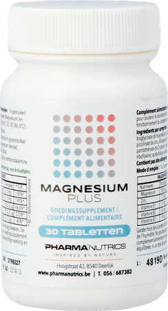 Magnesium Plus Comp 30 Pharmanutrics 6