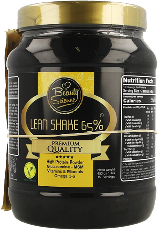 Beauty Science Lean Shake 65% Strawberry 453g 1