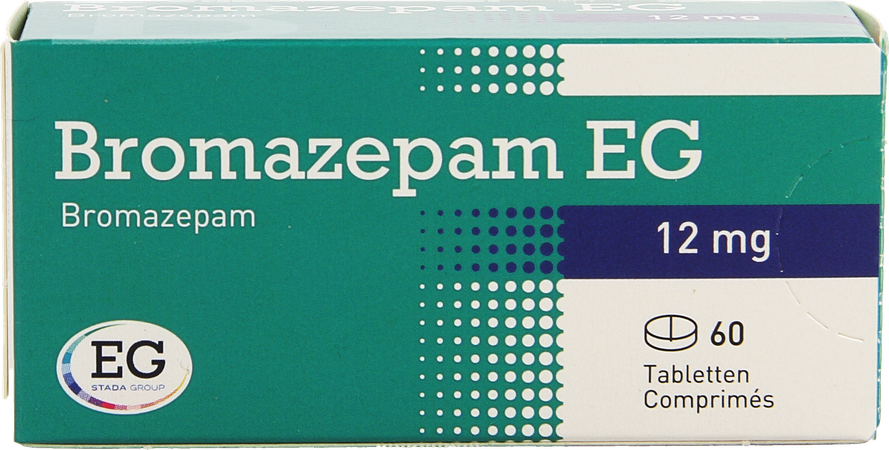 Bromazepam EG Tabl  60X12Mg 1