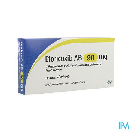 Etoricoxib Ab 90mg Filmomh Tabl 7 X 90mg