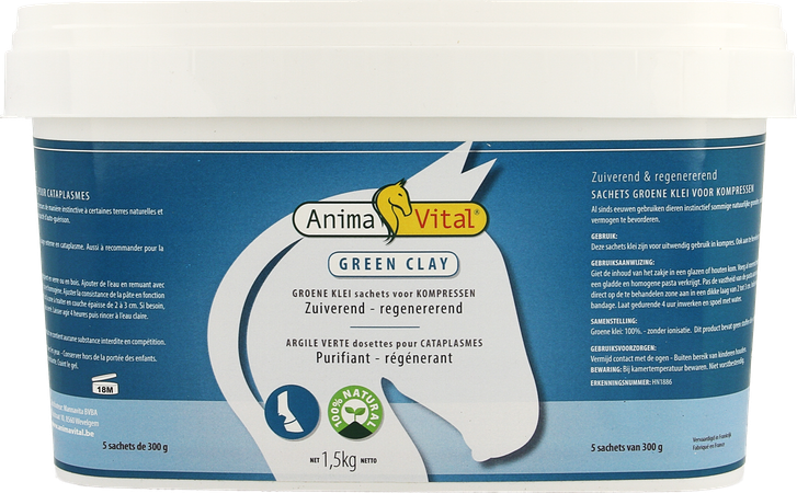 Animavital Argile Verte 1,5kg 1
