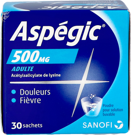 Aspegic 500 Pulv 30x 500mg 6
