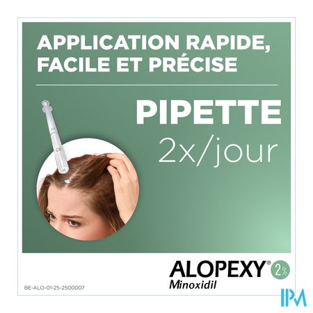 Alopexy 2 % Liquid Fl Pipet/spray 3x60ml 5