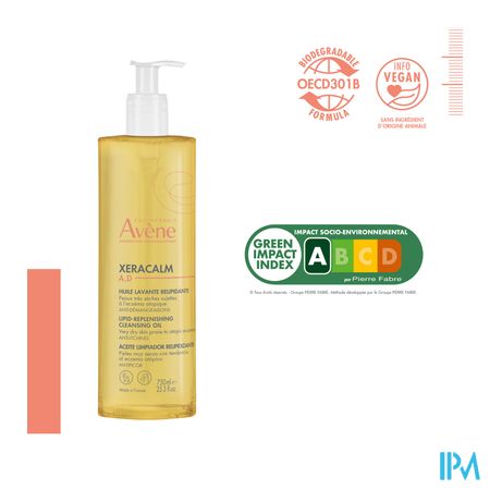 Avene Xeracalm Ad Wasolie Relipiderend 750ml 13