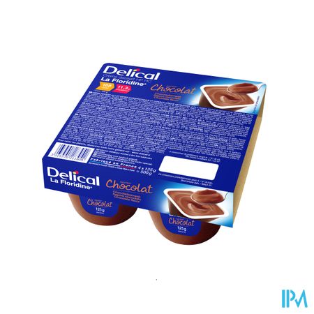 Delical Creme Dessert La Floridine Chocola 4x125g