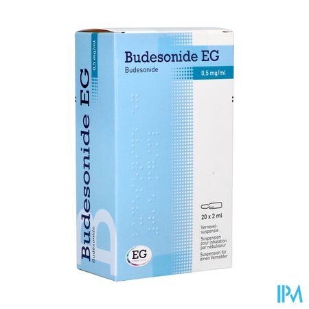 Budesonide EG 0,50Mg/Ml Susp Inh.Nebul Amp 20X2Ml