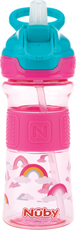 Nuby Flip-it Beker Zachte Tuit Tritan 360ml 3j+ 7