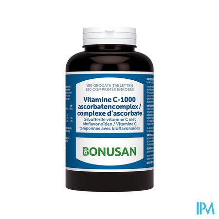 Vitamine C-1000 Ascorbatencomplex Comp 180 Bonusan