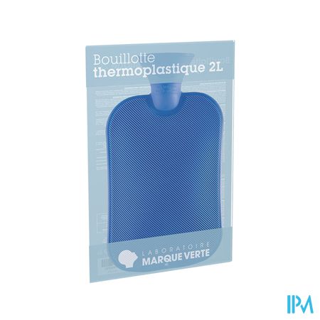 Marque V Warmwaterzak Blauw+handvat 2l