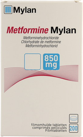 Metformine Viatris 850mg Filmomh Tabl 200 Flacon 3