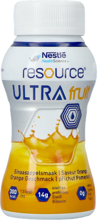 Resource Ultra Fruit Sinaasappelsmaak 4x200ml 3