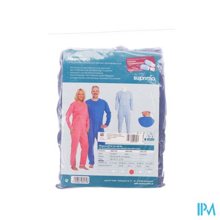 Suprima 4688 Patientoverall Rits Blauw l