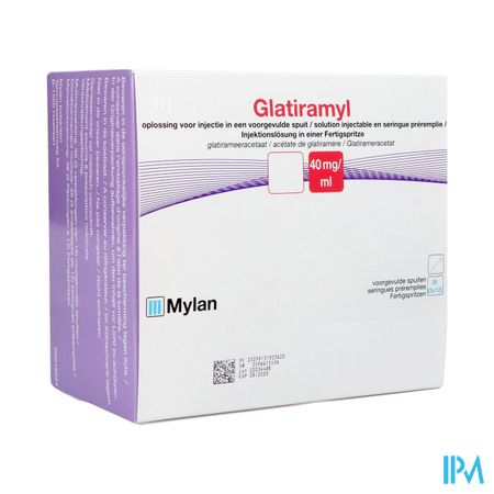 Glatiramyl 40mg/ml Opl Inj Voorgevulde Spuit 36