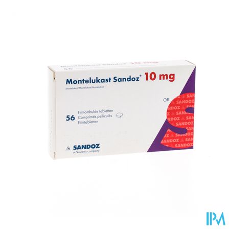 Montelukast Sandoz 10mg Comp Pell 56 X 10mg 1