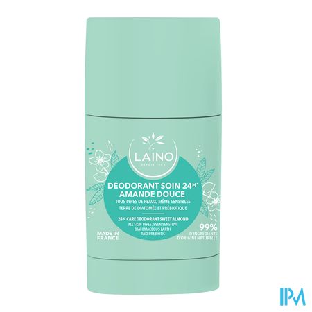Laino Deodorant Soin Amande Douce Solide 60g 1