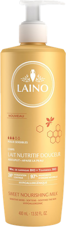 Laino Creme Douche Douceur Miel Fl Pompe 500ml 1