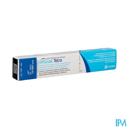 Influvac Tetra Susp Inj Voorgev.spuit 1x0,5ml 2024