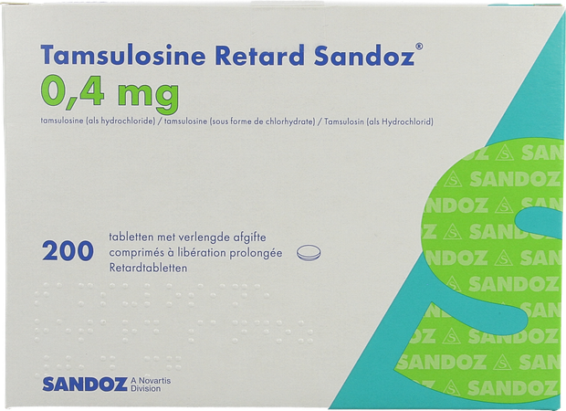 Tamsulosine Retard Sandoz 0,4mg Filmomh Tabl 200 3