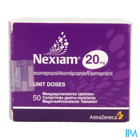 Nexiam 50 Tabl 20mg Ud 1