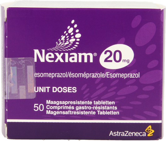 Nexiam 50 Tabl 20mg Ud 1