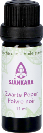 Sjankara Zwarte Peper Ess. Olie 11ml 2