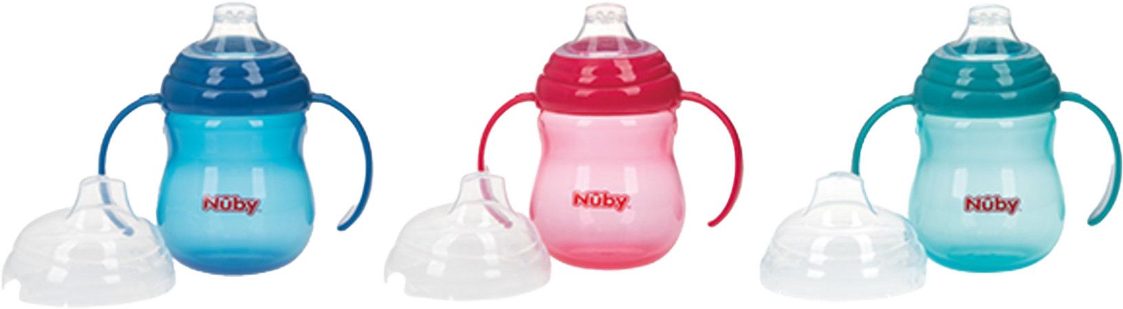 Nuby A/lekbeker Handvaten 6m+ 270ml 5