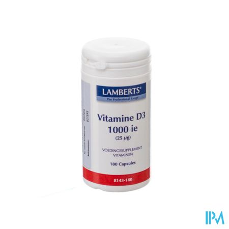 Lamberts Vitamine D 1000ie 25mcg Tabl 180