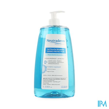 Neutraderm Gel Douche Micellaire 1l 1