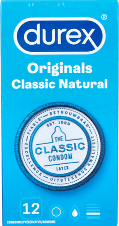 Durex Classic Condoms 12 3