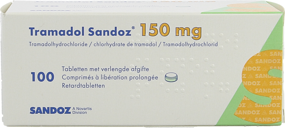 Tramadol 150 Sandoz Tabl Verl Afgifte 100 X 150mg 2