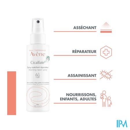Avene Cicalfate+ Absorbing Soothing Spray 100ml 6