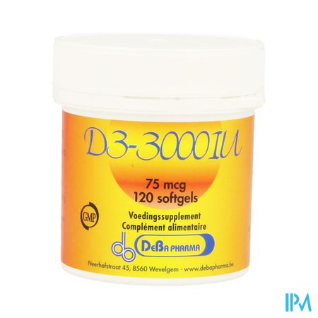 D3 3000 Iu Caps 120 2