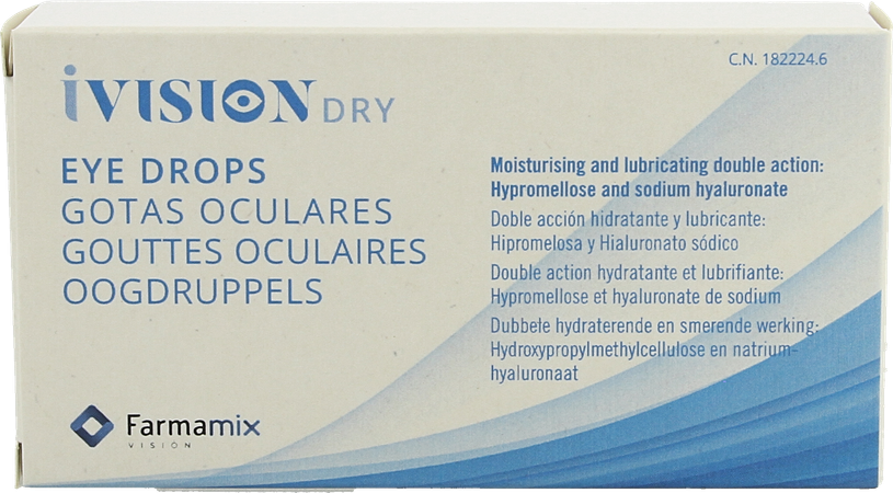 Ivision Dry Unidose 20x0,5ml 1